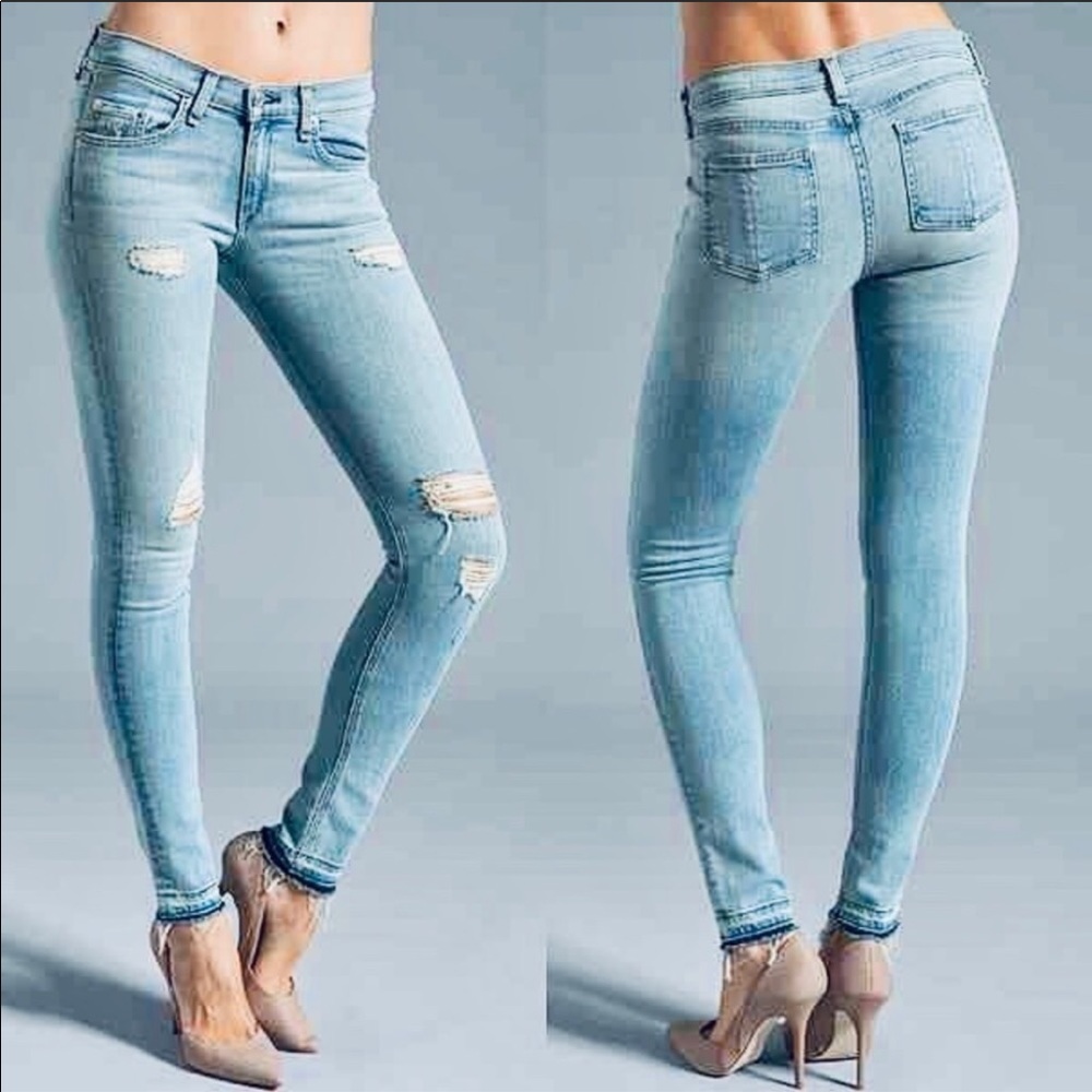 Rag & Bone Skinny Jeans Bromley 25 EUC
